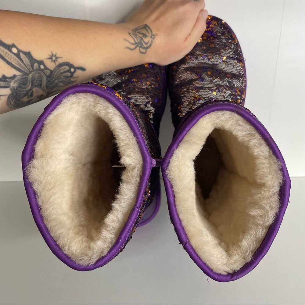 sequin uggs - image 5